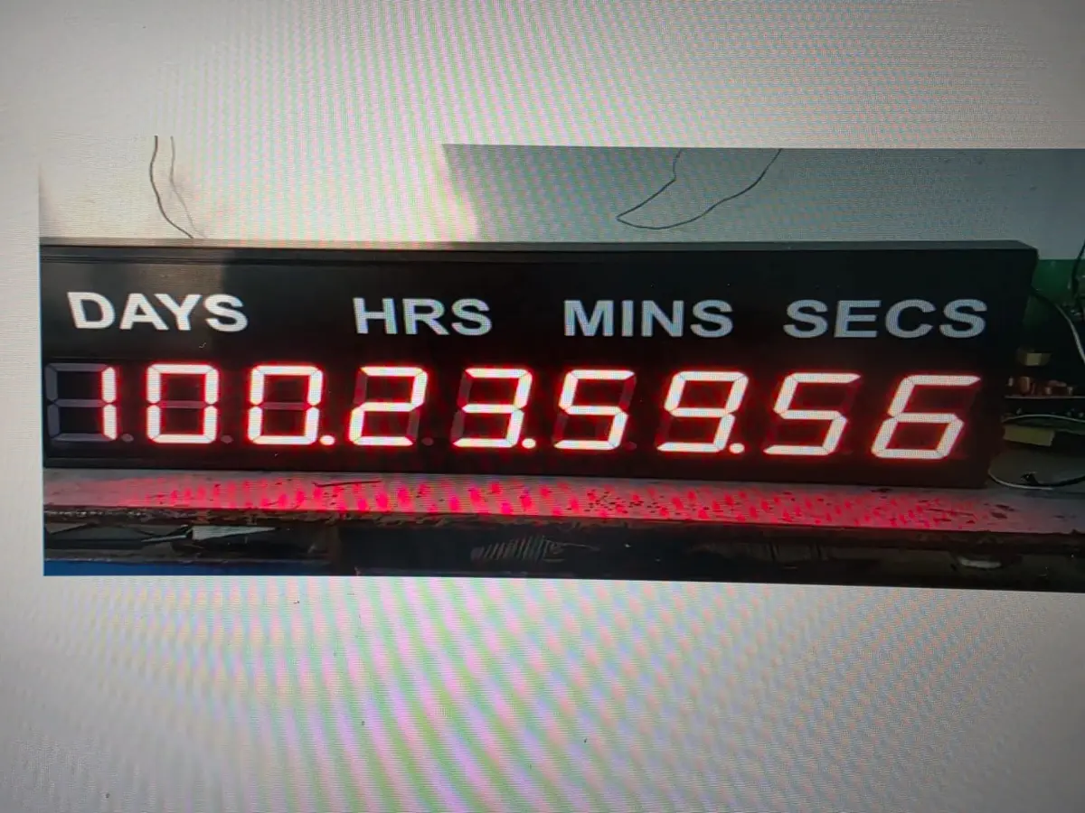 TICO countdown clock