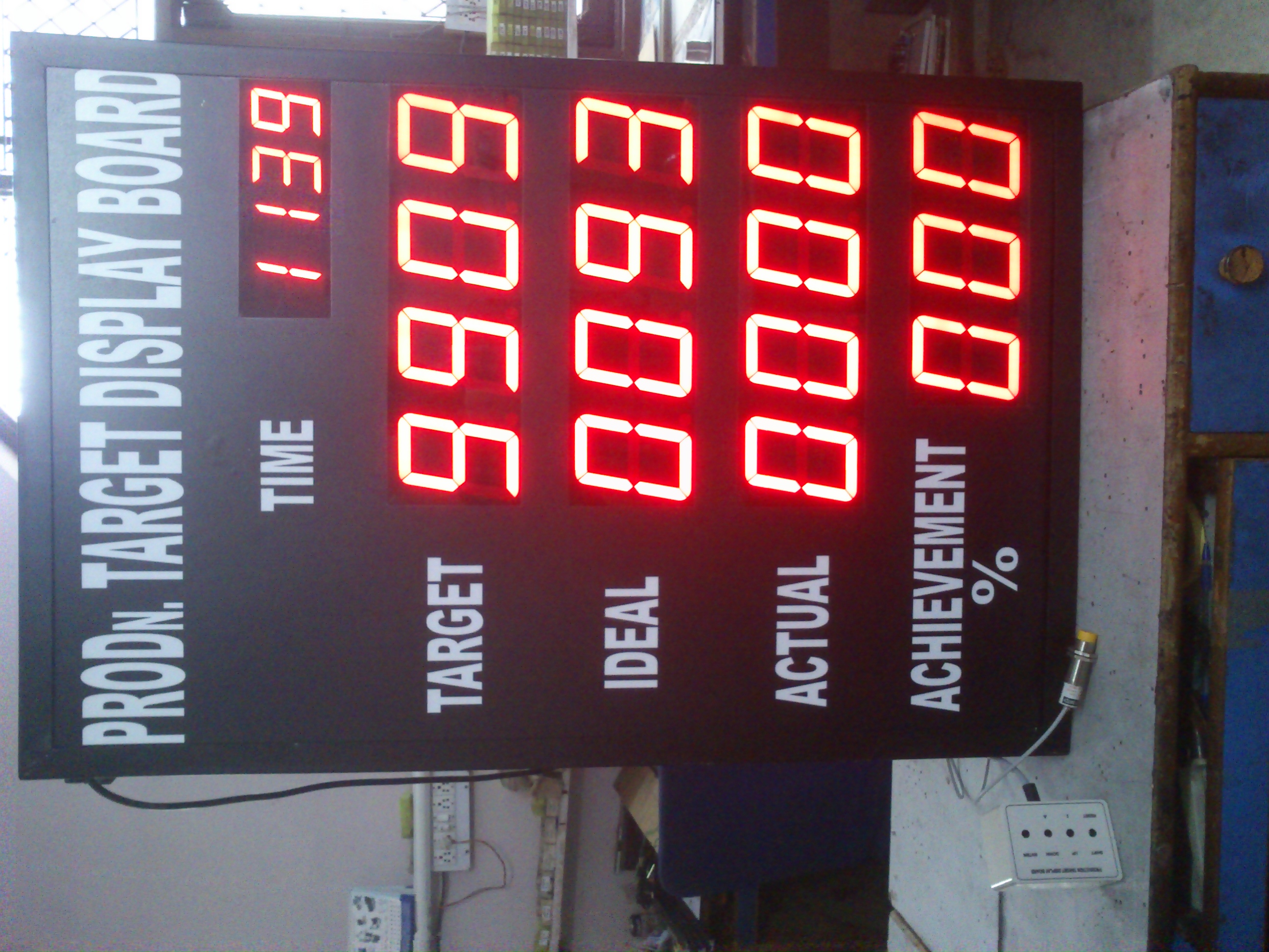 Industrial production LED display